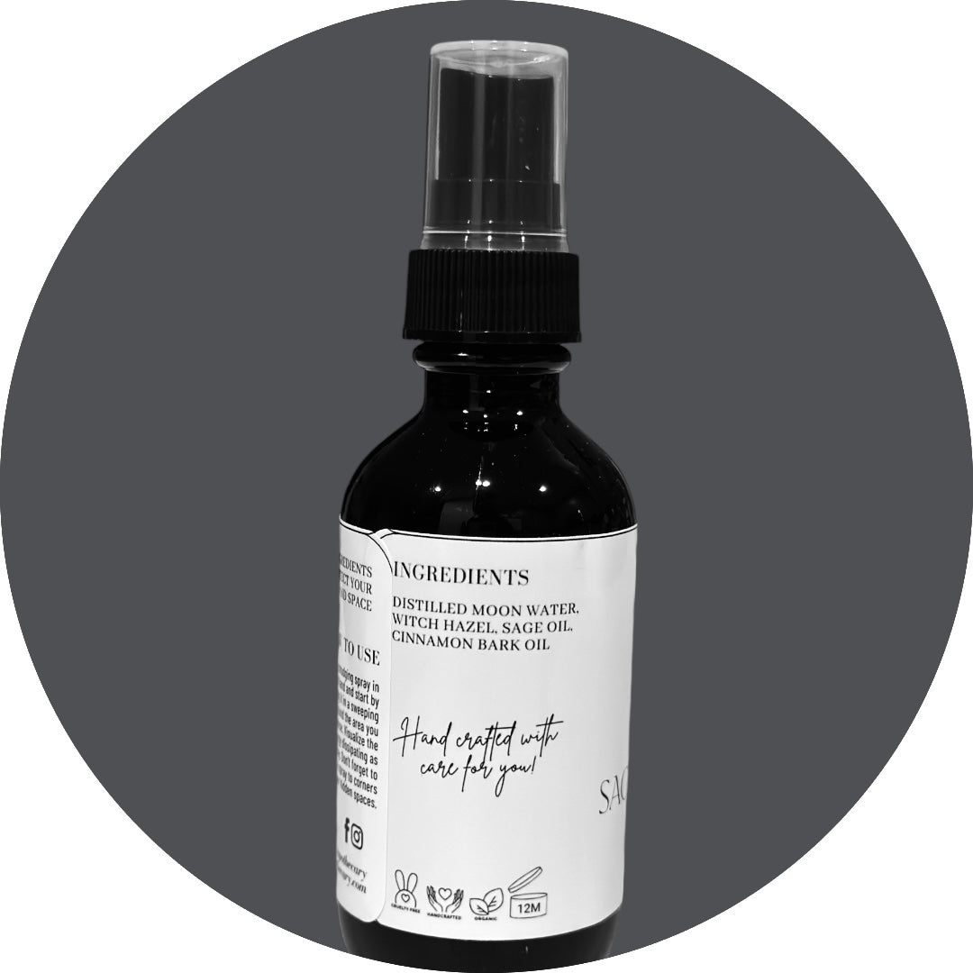 Sage and Cinnamon Smudge Spray