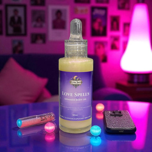 “Love Spells” Shimmer Body Oil